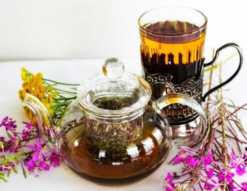 Herbal tea for potency