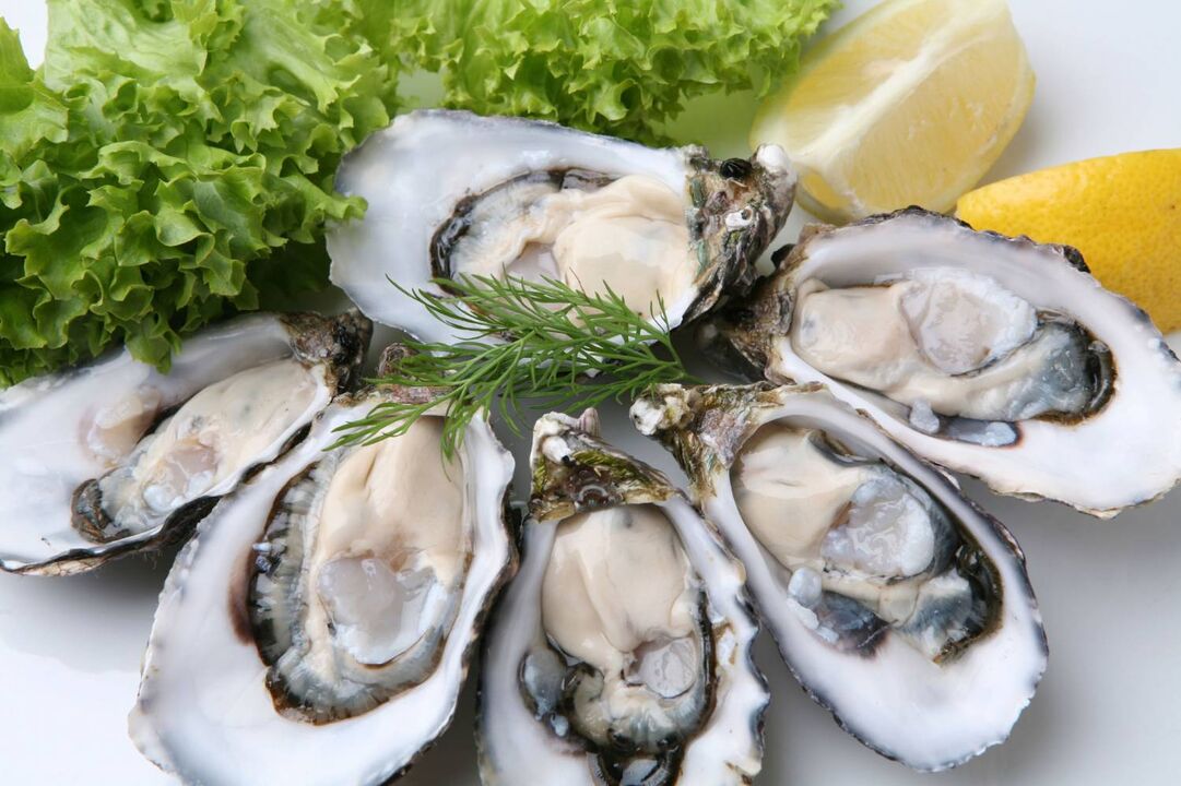 Oysters for potency