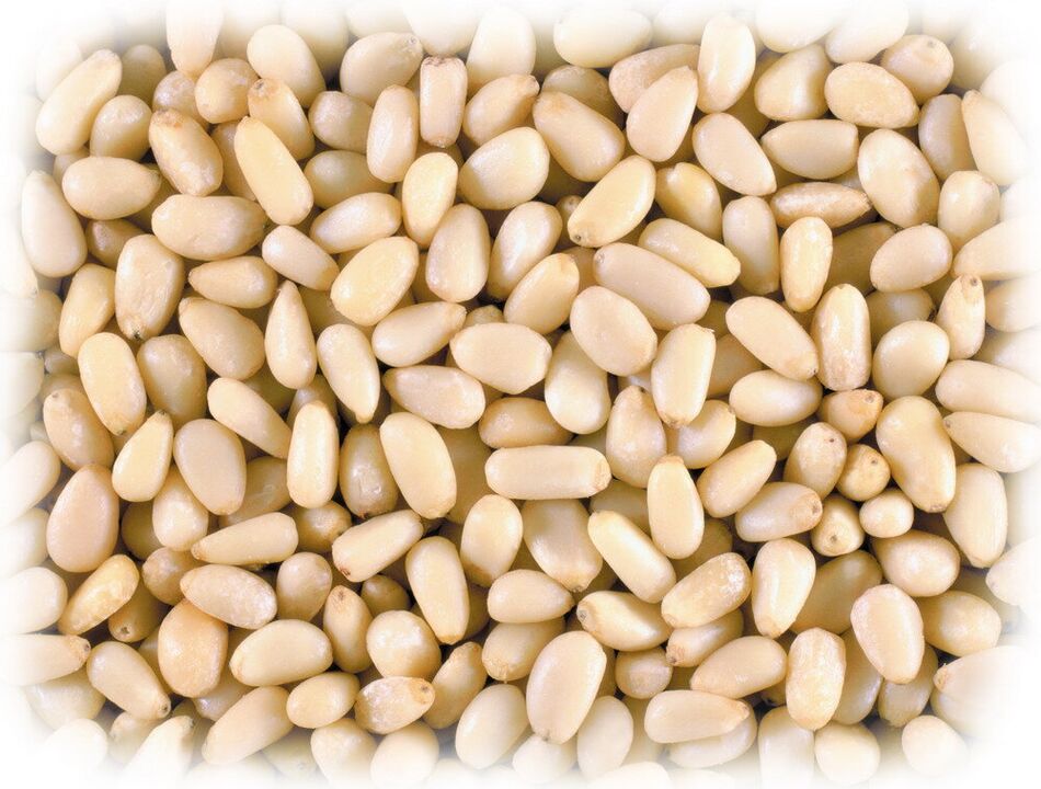 Pine nuts for potency