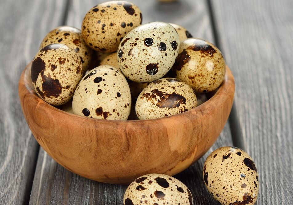 Quail eggs for potency