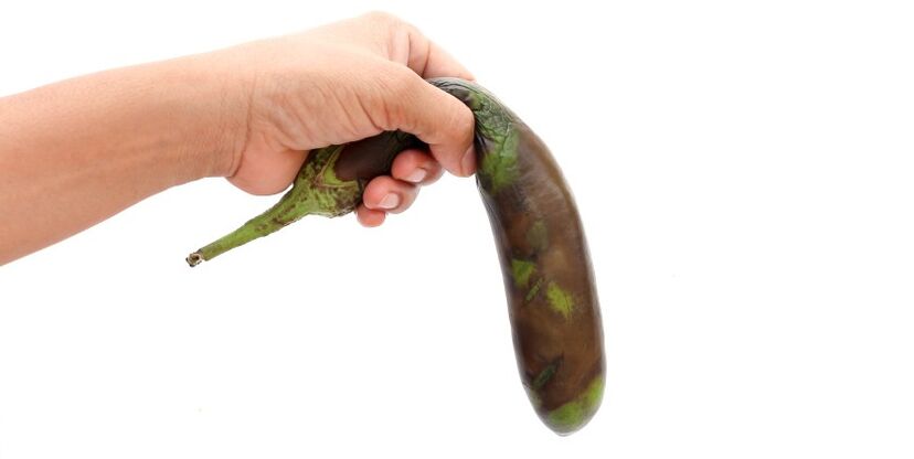 Rotten eggplant symbolizes sluggish potency, how to increase food