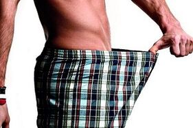 Discharge in men during excitement