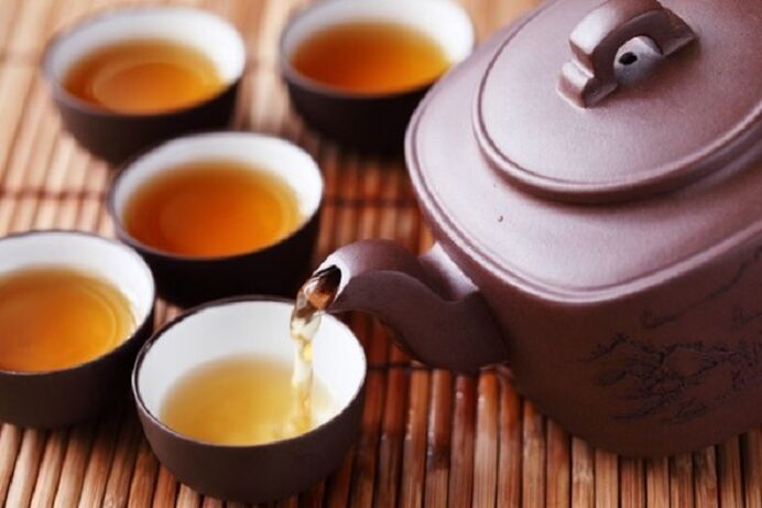 Herbal tea to increase potency