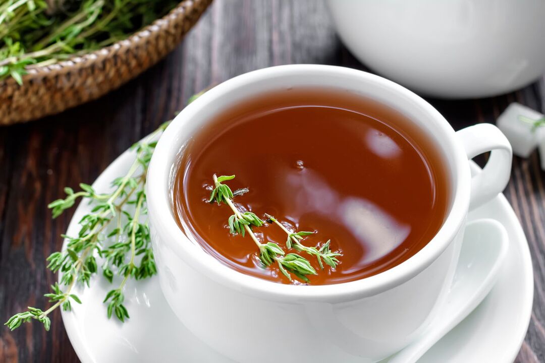 Herbal tea to increase potency